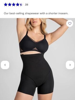 HoneyLove Super Power Girl Shorts in Black